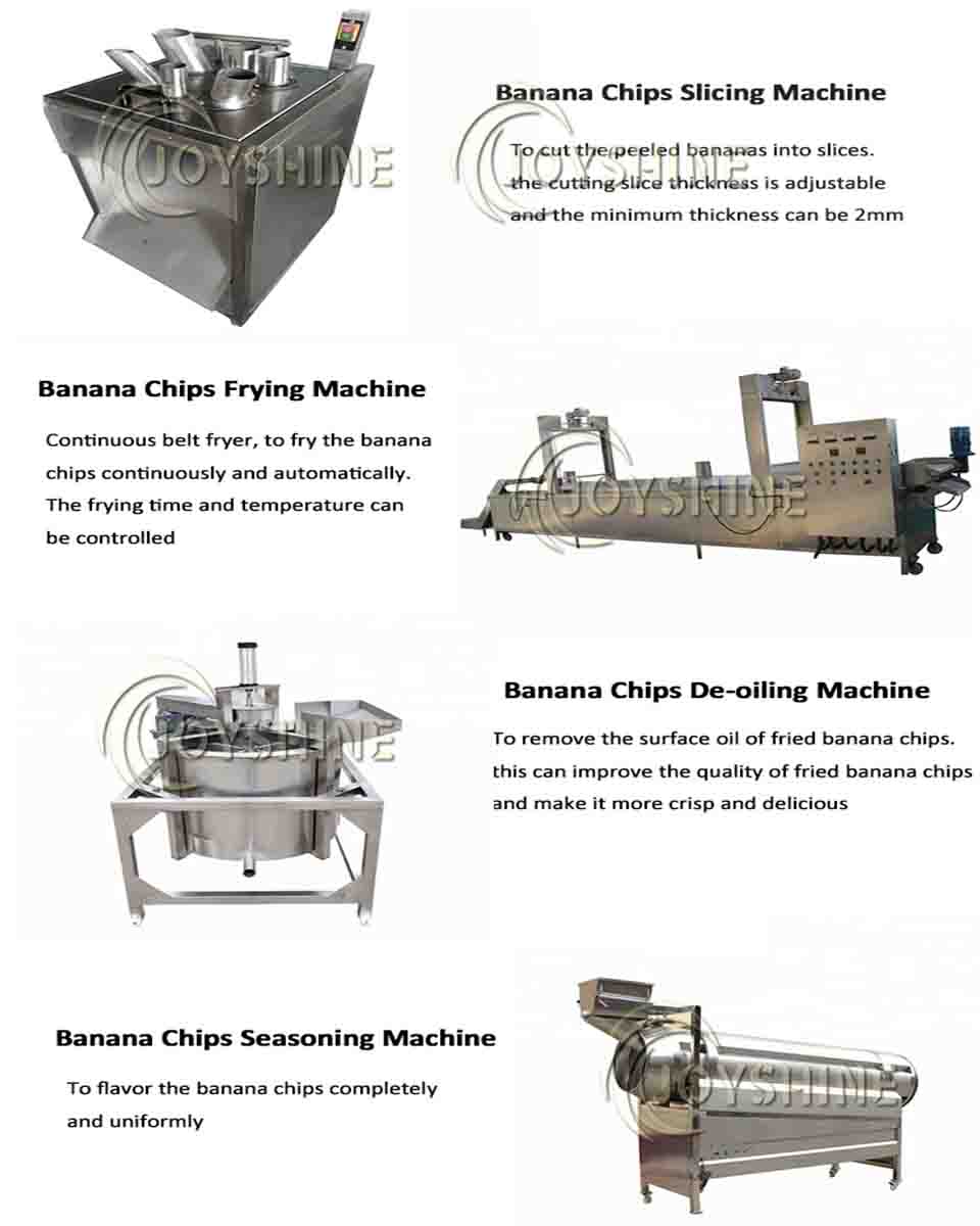plantain chips production line process