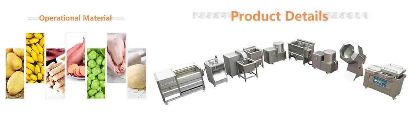 semi-automatic cassava chips line