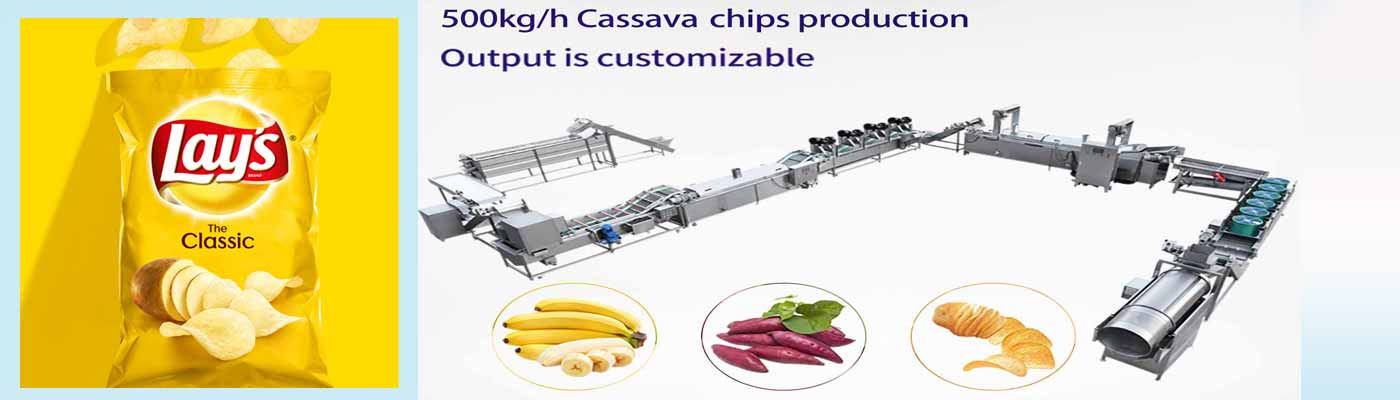fully automatic cassava chips production line 