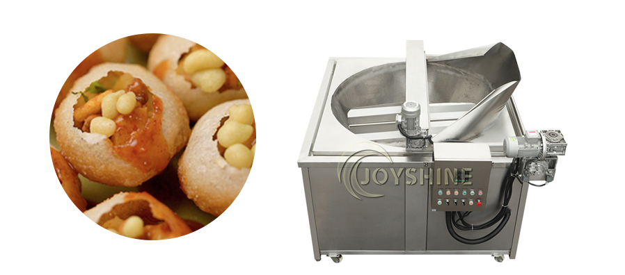 Round-pani-puri-frying-mahcine