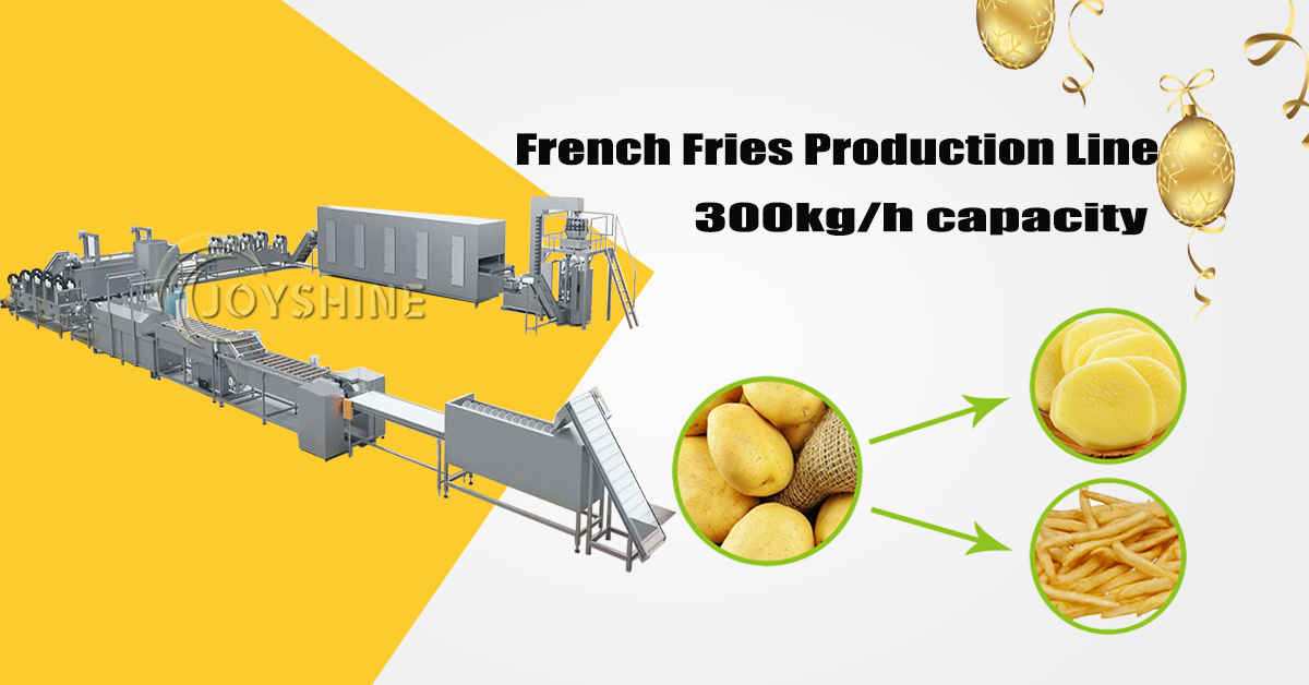 frozen french fries making machine 