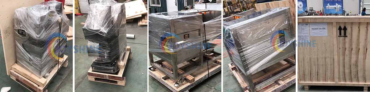 potato peeling machine and potat dicing machine