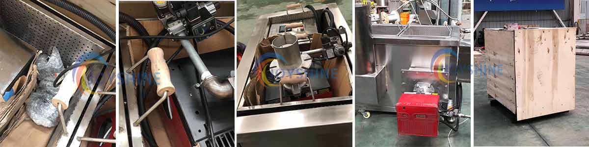 snacks frying machine for sale 