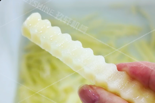 Crinkle Cut French Fries Application
