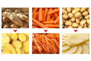 Joyshine JS-12 Vegetable Cutting Application