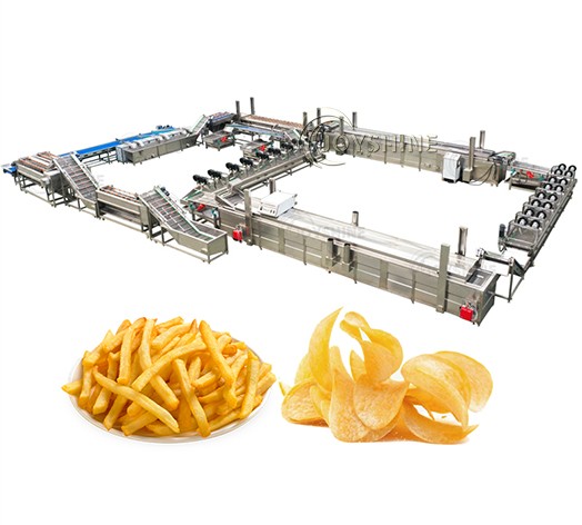 Automatic French Fries Production Line - French Fry Process Line Supplier