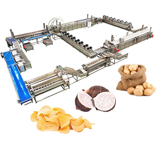 50kg h Semi Automatic Potato Chips Making Machine Price