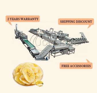 Small Scale Plantain Chips Maker Production Line Sweet Potato