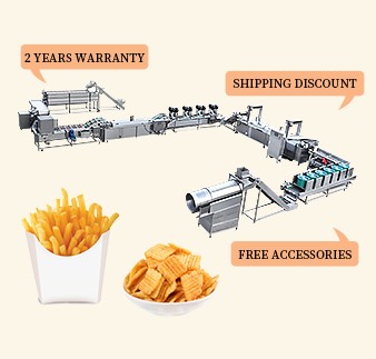 Semi Automatic French Fries Making Machine for Small Scale Factory